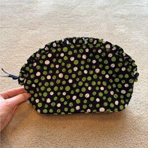 Vera Bradley Lucky Dots Makeup Bag